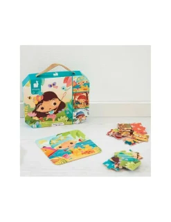 Janod 4 Puzzles las 4 Estaciones de