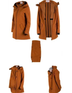Wombat & Co London Abrigo porteo y premamá Wombat Shell Caramel