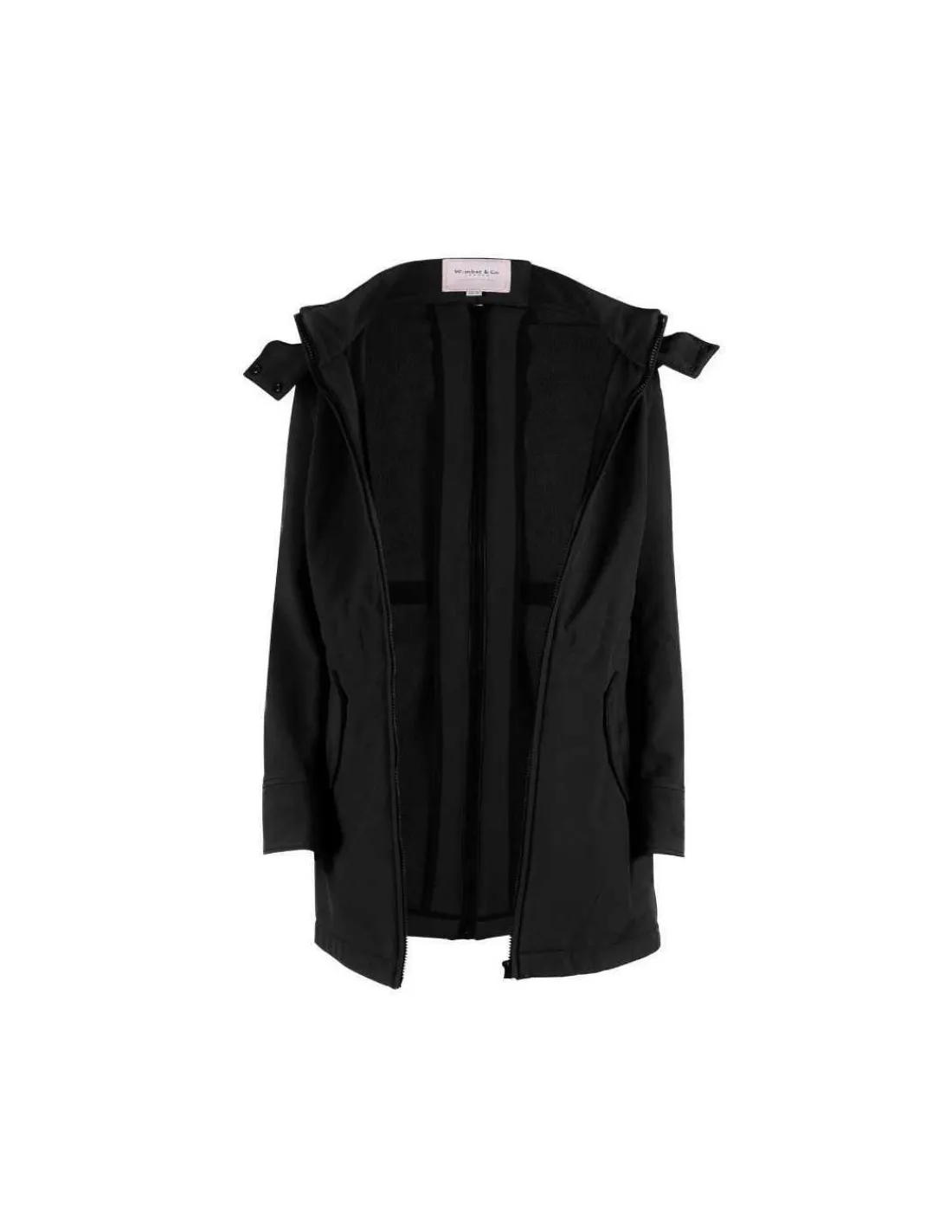 Wombat & Co London Abrigo porteo y premamá Wombat Shell Negro