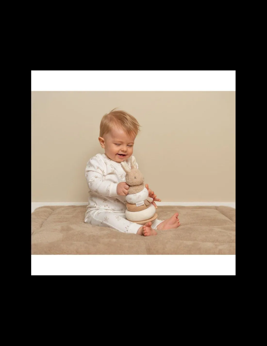 Little Dutch Apilador de anillos mecedor Baby Bunny de