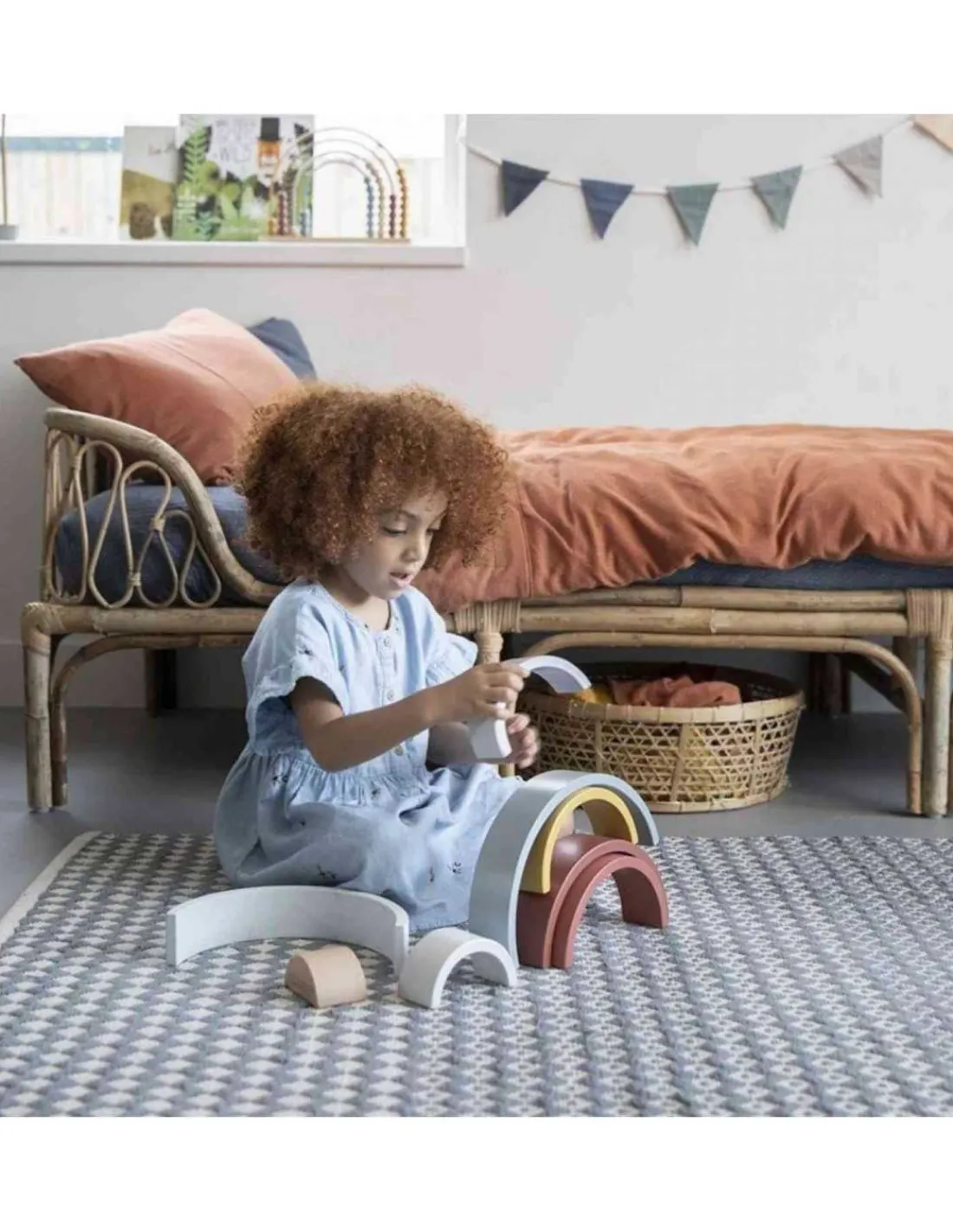 Little Dutch Arcoíris de Madera Pure & Nature de