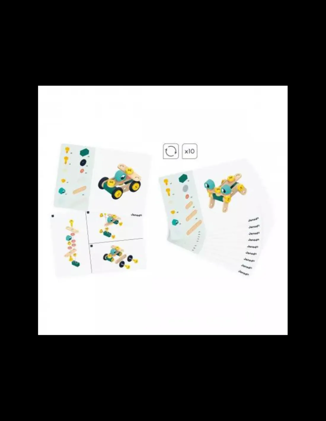 Janod Brico'Kids 50 piezas -