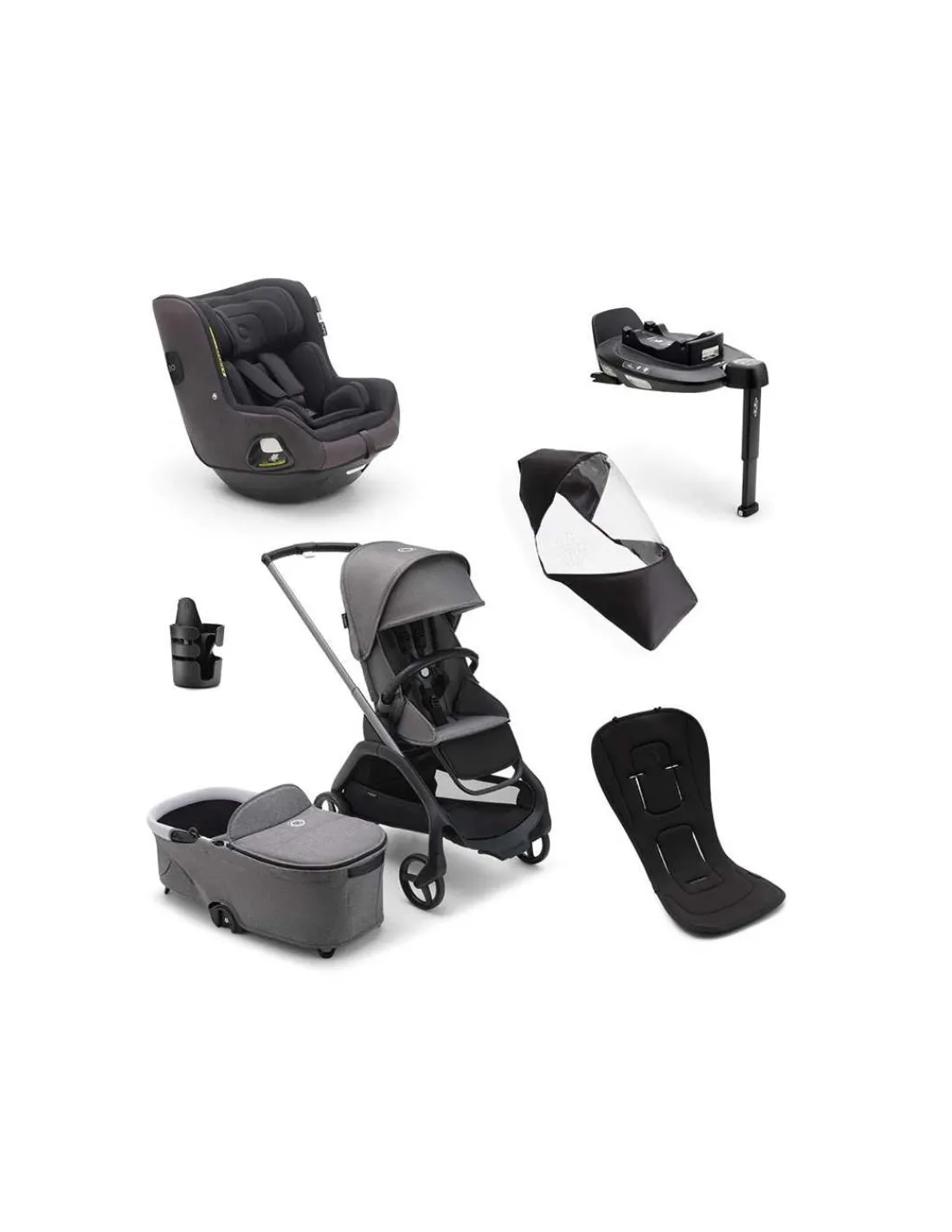 Bugaboo Dragonfly - Pack Completo Recién Nacido - VERANO