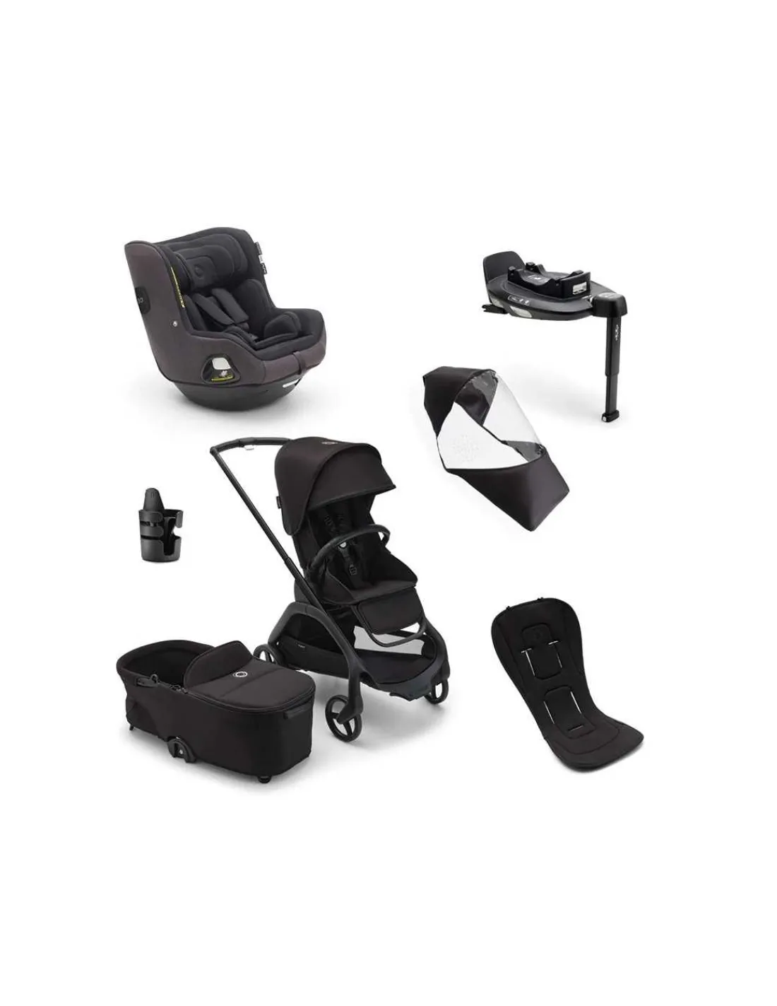 Bugaboo Dragonfly - Pack Completo Recién Nacido - VERANO