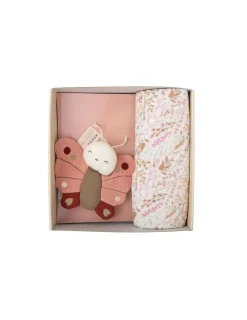 Bimbidreams Caja de Regalo Muselina + Peluche Niza