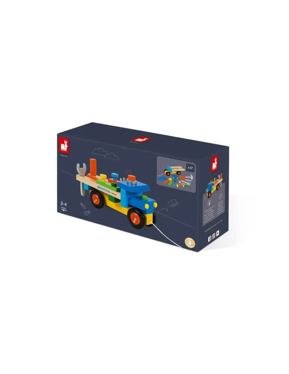 Janod Camión de Bricolaje Brico'Kids