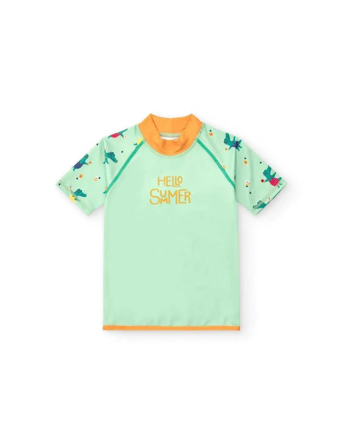 BTBOX Camiseta de Baño UPF+50 Cocodrilo de