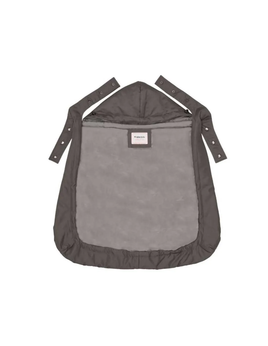 Wombat & Co London Cobertor de porteo "All Weather" Gris de Wombat & Co. London