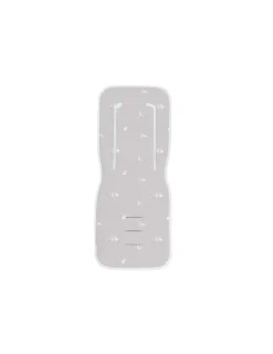 Bimbidreams Colchoneta recta para carrito Bunny Gris Beige