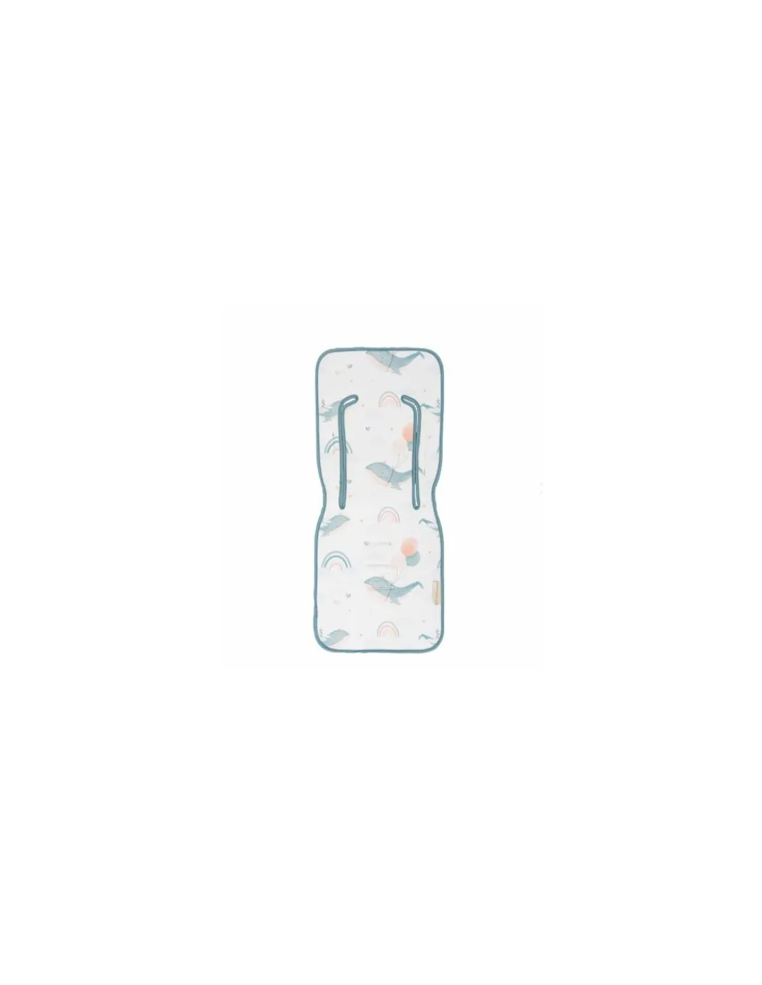 Bimbidreams Colchoneta recta para carrito Moby Blanco Bimbicasual