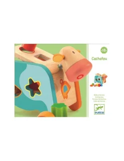 Djeco Cubo de Formas Primera Edad Cachatou de