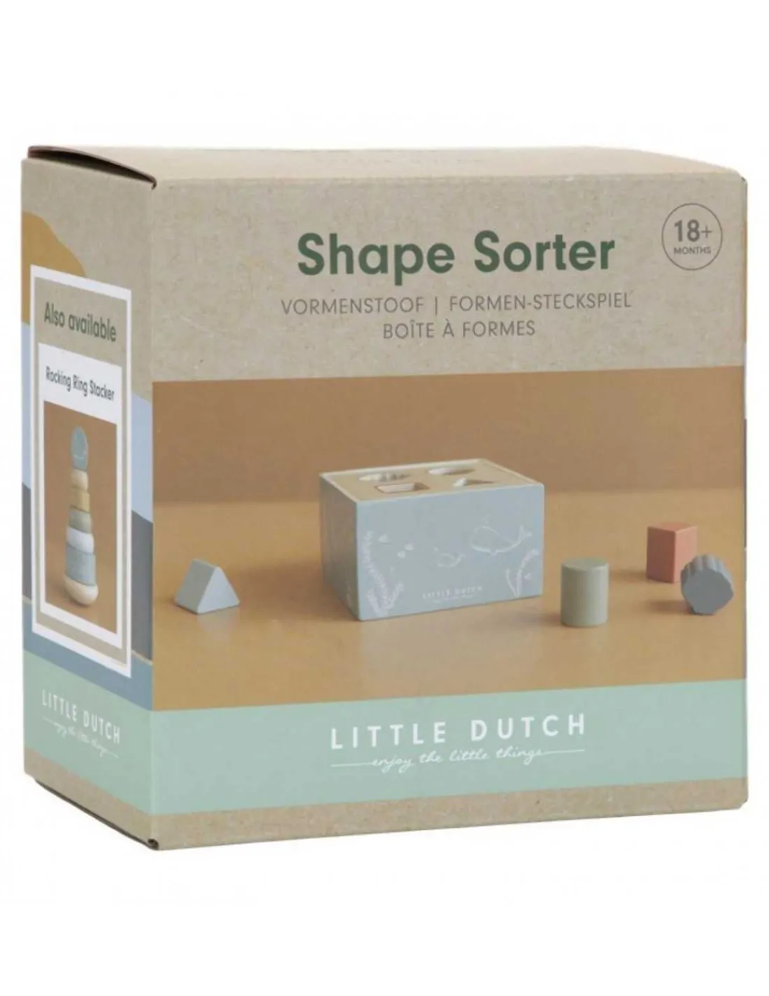 Little Dutch Cubo Encajable de Formas Ocean de
