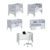 Alondra Cuna Colecho Evolutiva OMNI Grey 60x120cm de