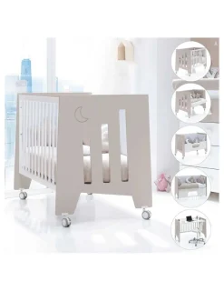 Alondra Cuna Colecho Evolutiva OMNI Beige 60x120cm de
