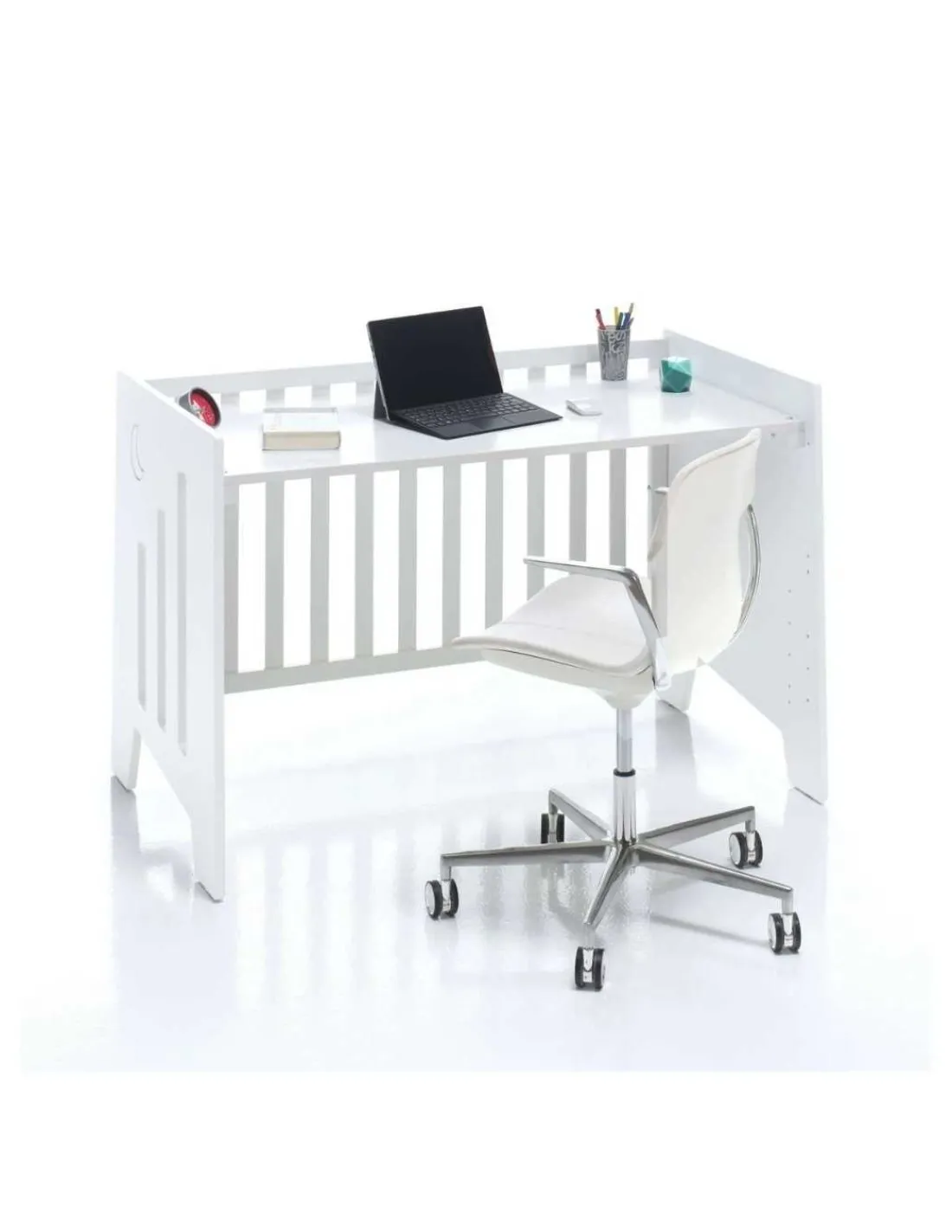 Alondra Cuna Colecho Evolutiva OMNI Blanca 60x120cm de