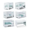 Alondra Cuna Colecho y Montessori OMNI XL Blanco 70x140cm de