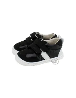 Piruflex Deportivas Calzado Respetuoso Nylon Negro y Blanco