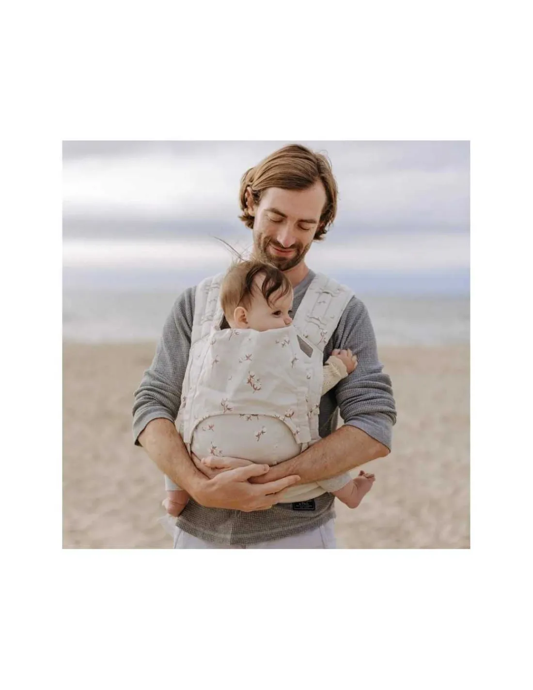Fidella FlyTai Baby - CottoN Flower Pale Grey