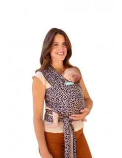 Moby Fular Portabebés Elástico Wrap Classic Leopard