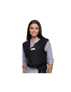 Moby Fular Portabebés Elástico Wrap Evolution Black