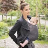 Moby Fular Portabebés Elástico Wrap Classic Slate