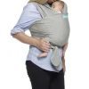 Moby Fular Portabebés Elástico Wrap Classic Gray
