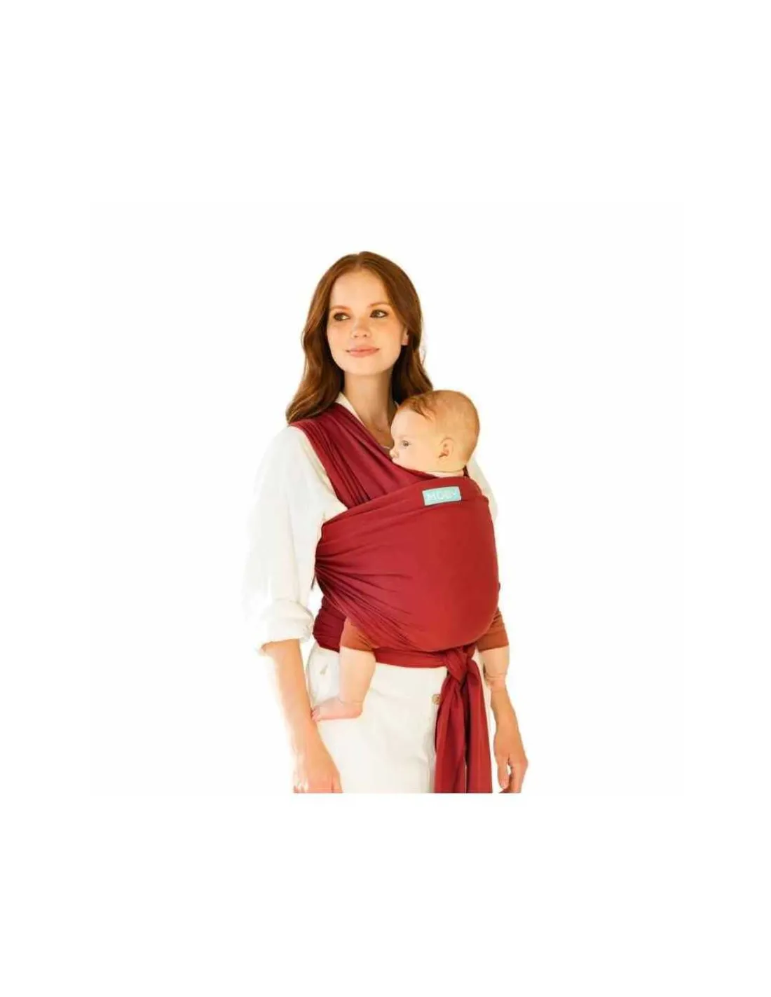 Moby Fular Portabebés Elástico Wrap Classic Ruby