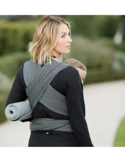 Moby Fular Portabebés Wrap Flex Black