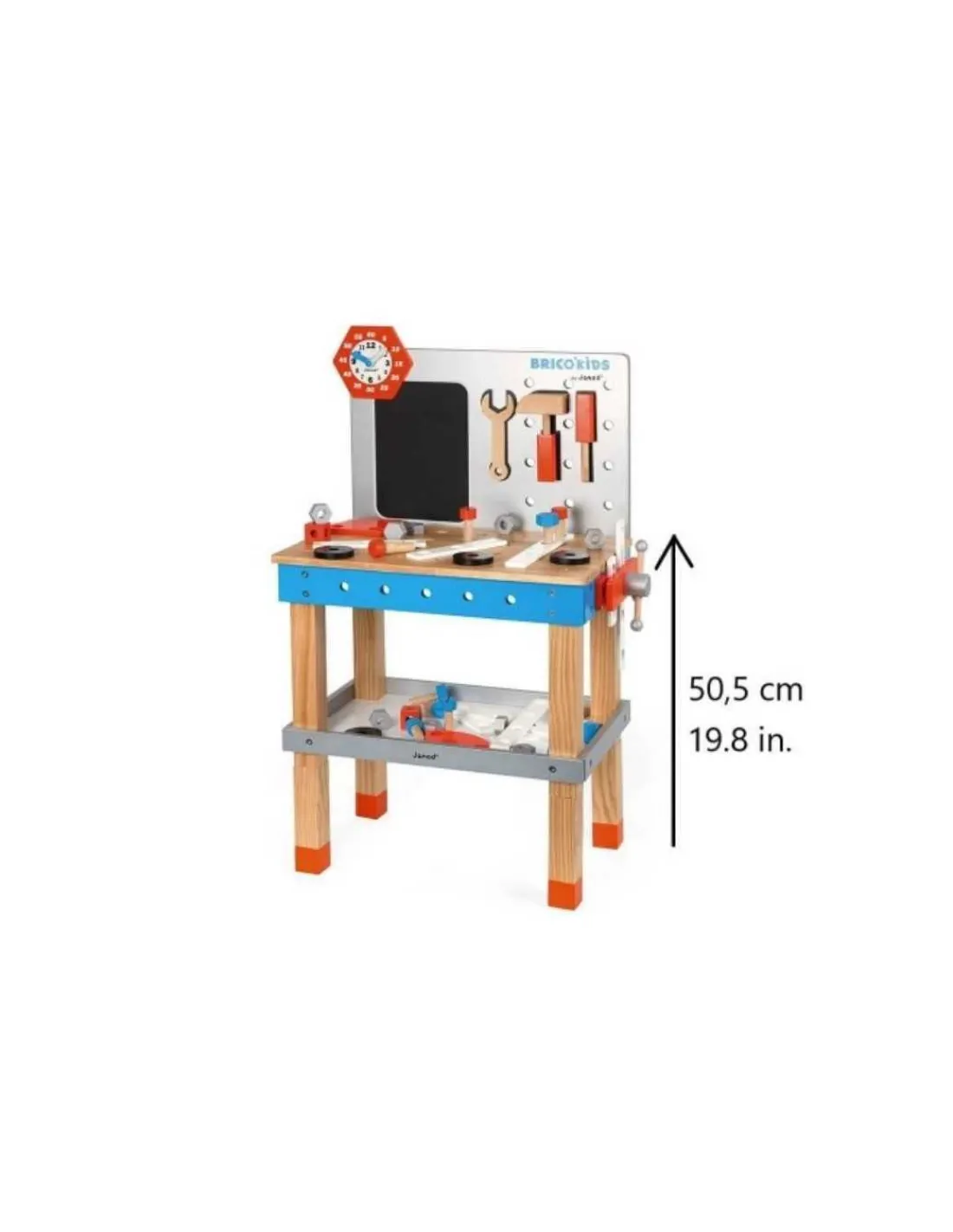 Janod Gran Banco de Trabajo Magnetico Bricolaje'Kids