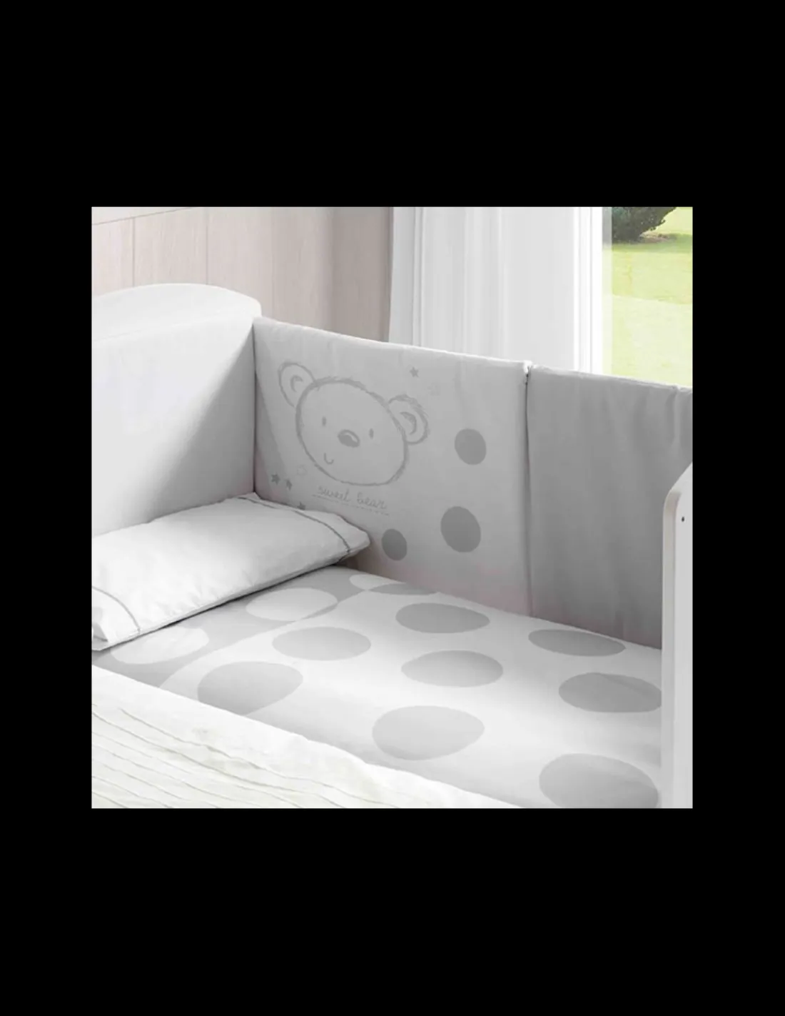 Micuna Juego de Sabanas de cuna 120x60cm Sweet Bear (3 Piezas)