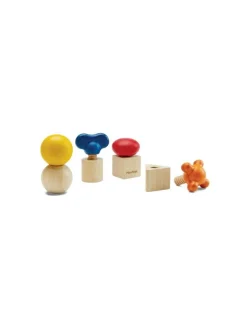 PlanToys Juego Encajable Tuercas y Tornillos de
