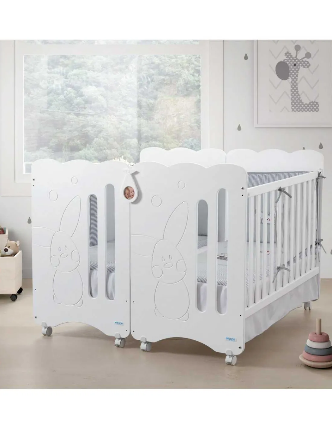 Micuna Kit conversión cuna gemelar