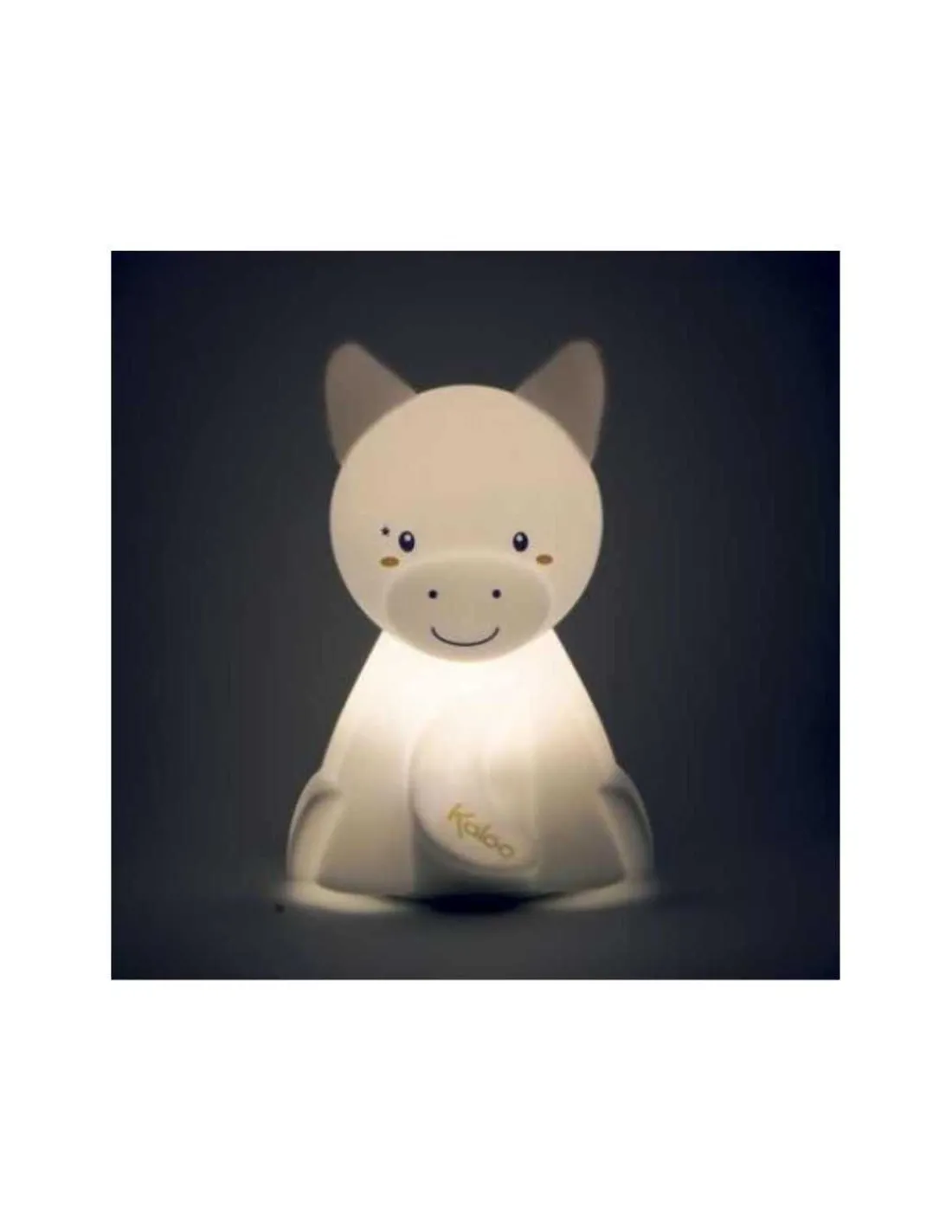 Kaloo Lampara LED blandita de silicona Burrito de