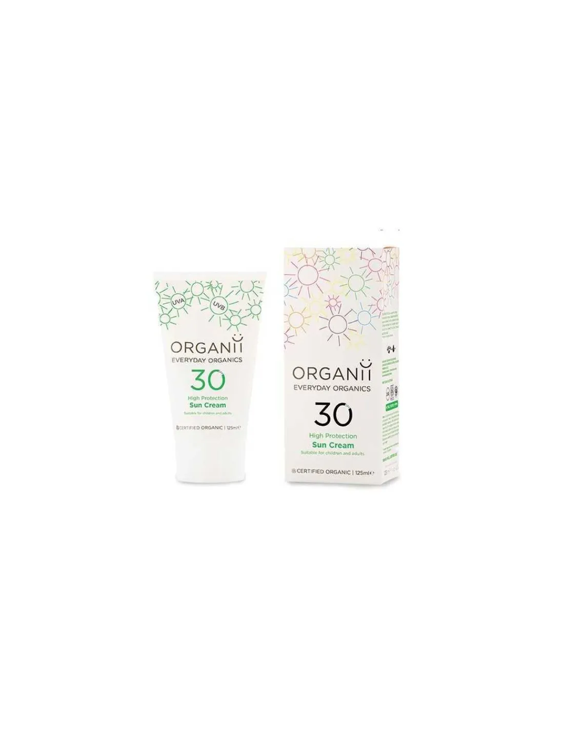 Organii Leche solar ecológica SPF 30 de