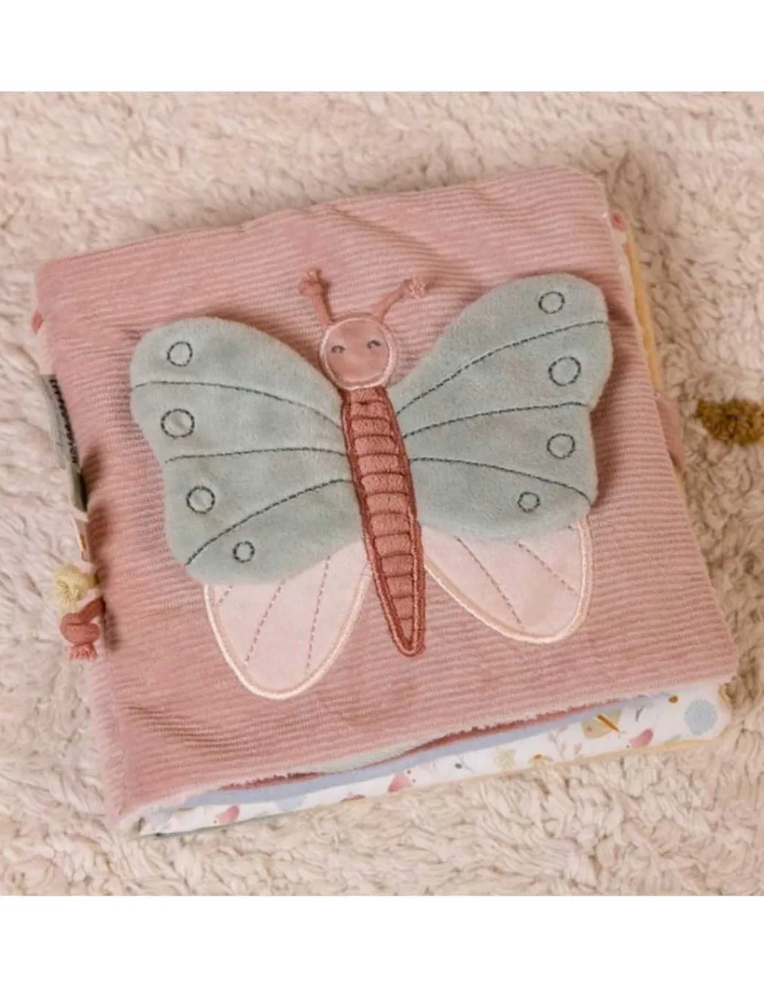 Little Dutch Libro Blandito de Actividades Flores y Mariposas de