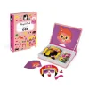 Janod Magneti'book Caras Locas chicas de