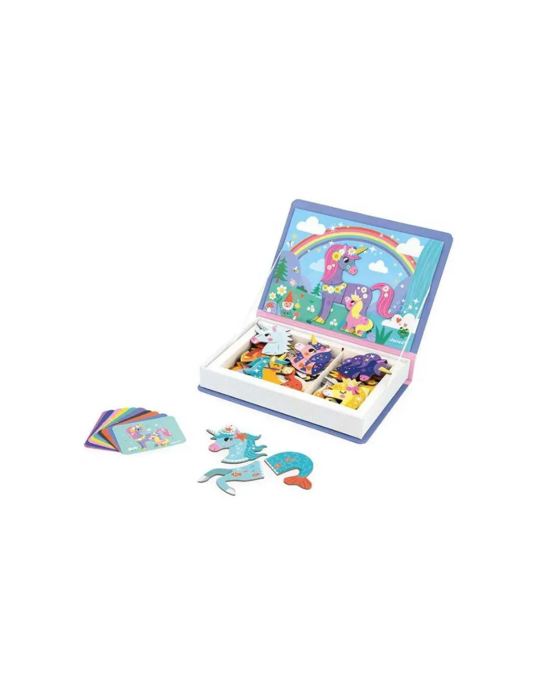 Janod Magneti'book Unicornios de