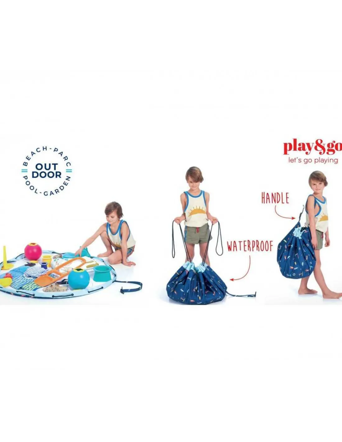 Manta-bolso juego Printed Outdoor Play de Play & Go