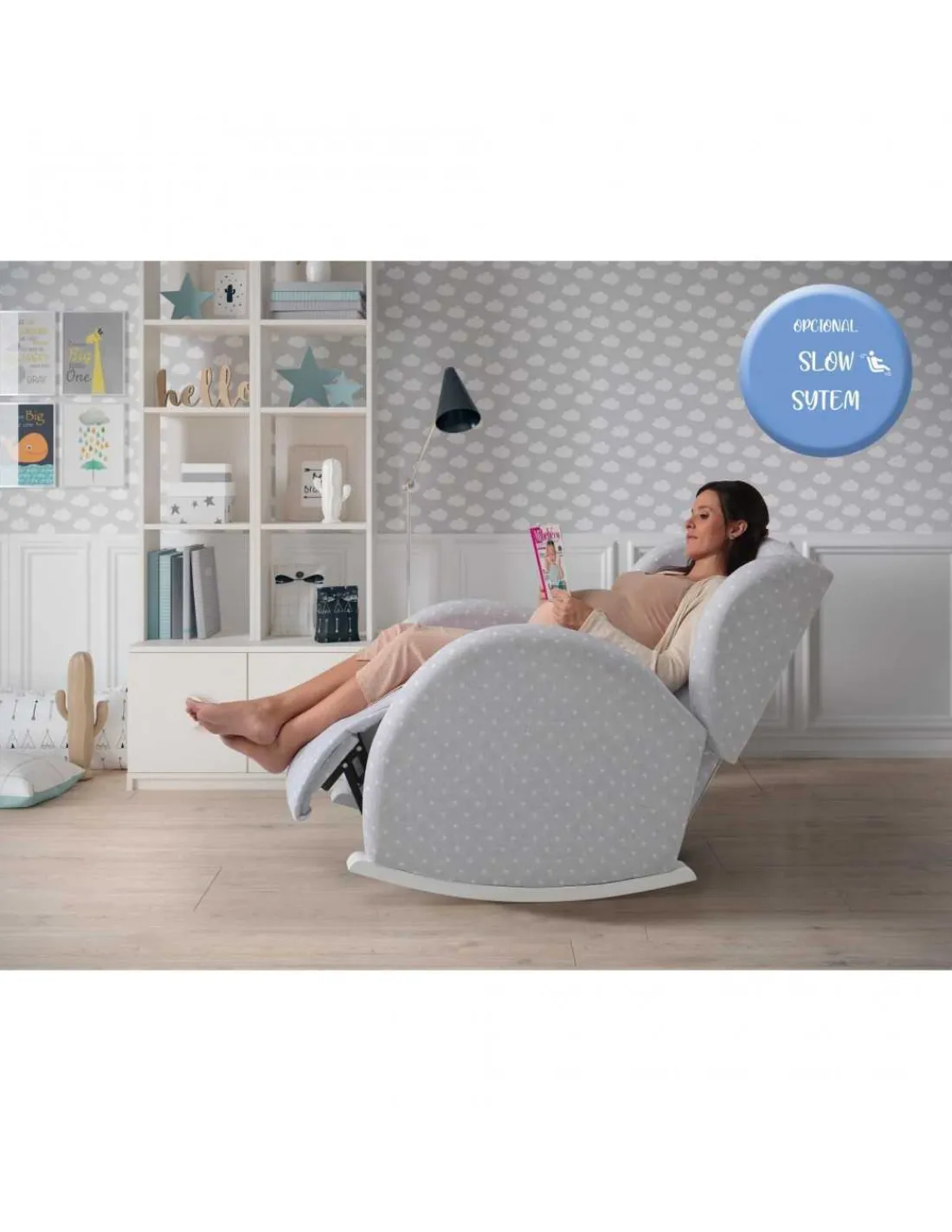 Micuna Mecedora para Lactancia Nanny Reclinable