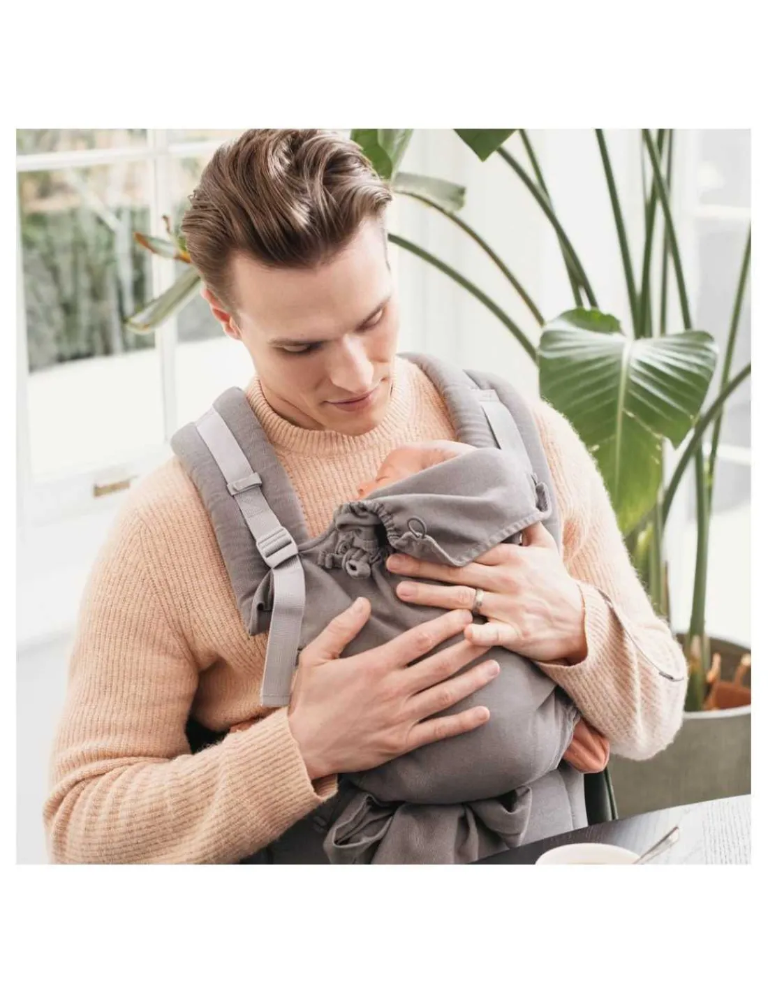 Quokkababy Mei Carrier Light Grey