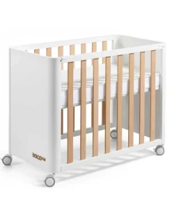 COTINFANT Minicuna colecho DOCO Sleeping Style blanca y madera