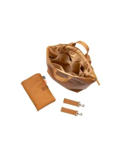 DONE BY DEER Mochila cambiador Mostaza de