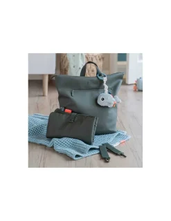 DONE BY DEER Mochila cambiador Verde de
