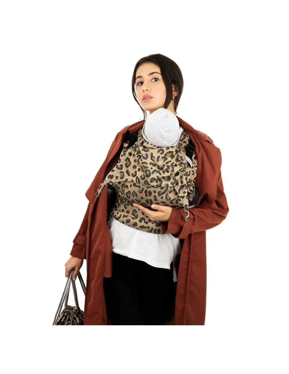 Fidella Mochila Fusión baby Leopard Gold