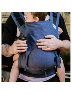 Fidella Mochila Fusion 2.0 | Chevron Denim Blue