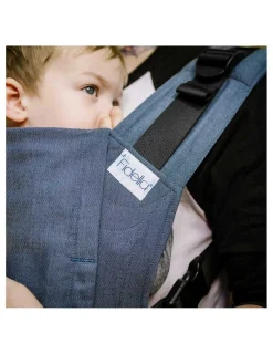 Fidella Mochila Fusion 2.0 | Chevron Denim Blue
