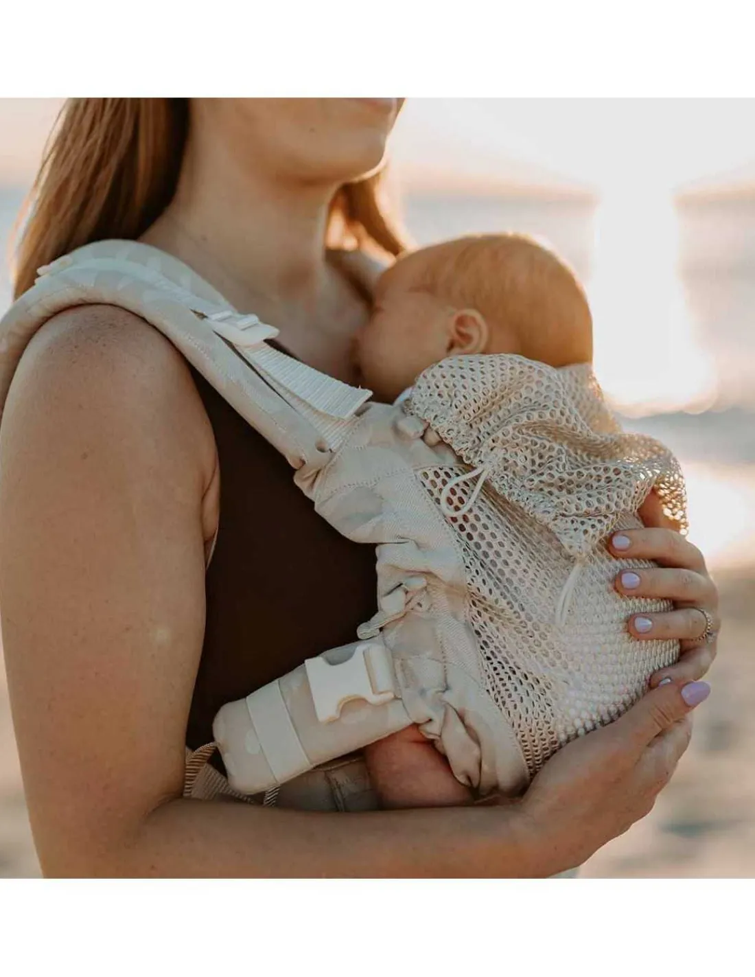 Quokkababy Mochila Portabebés E-Carrier Mesh