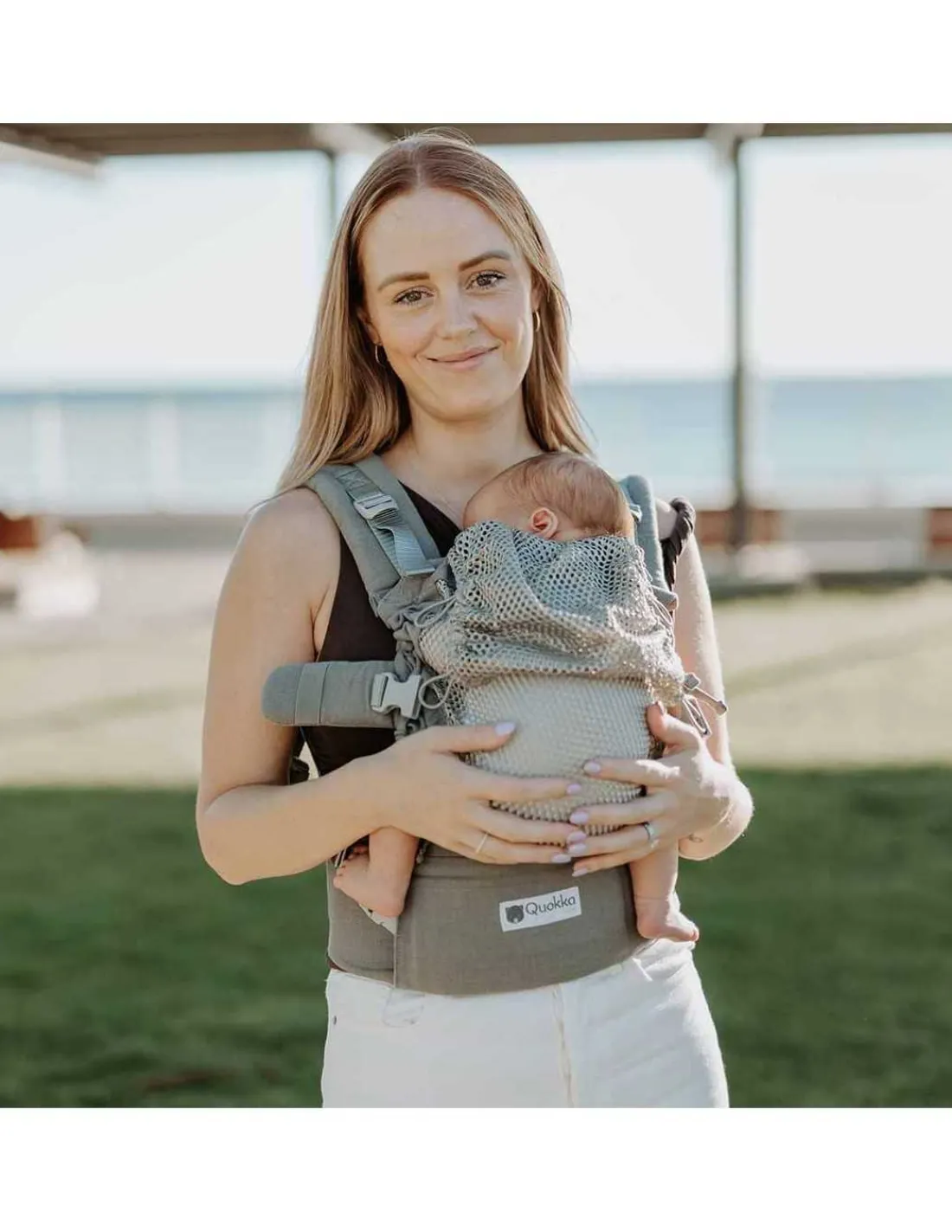 Quokkababy Mochila Portabebés E-Carrier Mesh