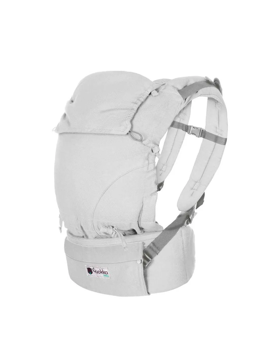 Quokkababy Mochila Portabebés E-Carrier Silver Diamond