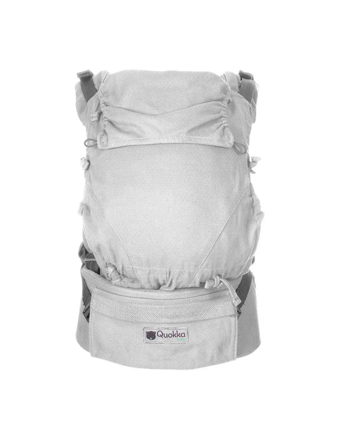 Quokkababy Mochila Portabebés E-Carrier Silver Diamond